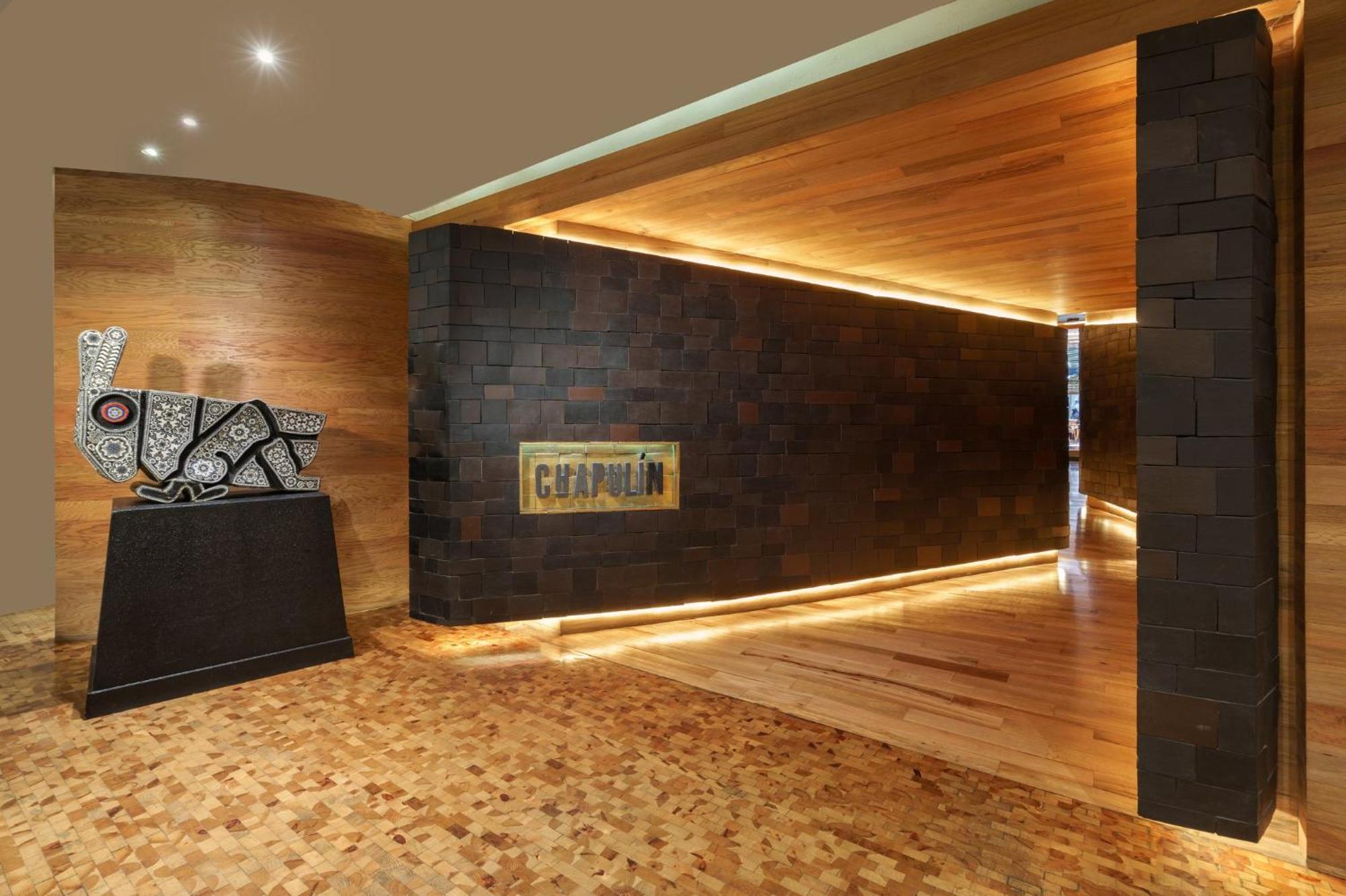 Presidente Intercontinental Mexico City By Ihg Экстерьер фото Interior of the hotel